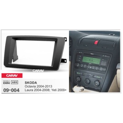 Top Quality Radio Fascia Dash Kit for SKODA Octavia Yeti Stereo Trim Install