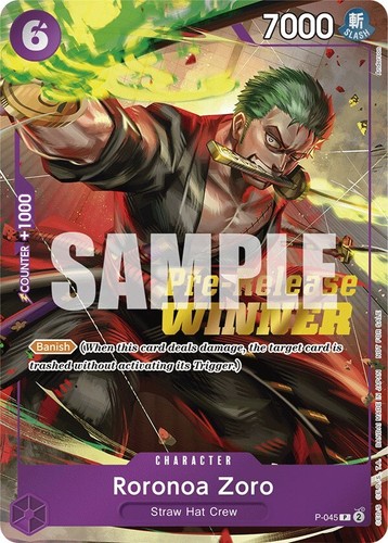 One Piece TCG Smoker Pre-Release Winner P-025 PSA 10 GEM MINT