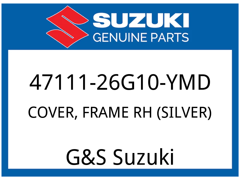 COVER, FRAME RH (SILVER)