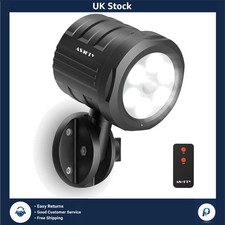 Battery Powered 6 LED Spotlight: Outdoor Motion Sensor Light with Remote Control