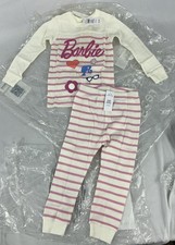 NWT Baby Gap 2 Yrs Barbie Organic Cotton Pajamas