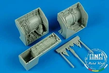 Aires 1/32 MIG-23 Flogger Wheel Bay for Trumpeter kit