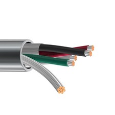 100' Belden 8722 20 AWG 2 Pair Shielded Instrumentation Cable PVC Jacket 300V