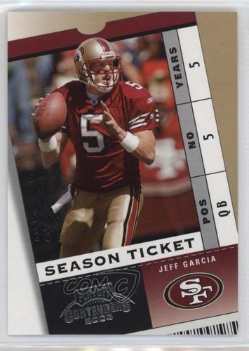 Jeff Garcia [Hawaii 2004] #28 2003 Playoff Contenders card