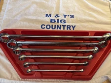 Mac Tools USA 6pc SAE 12pt Double-Box Offset Wrench Set 5/16-1" SB6PTR