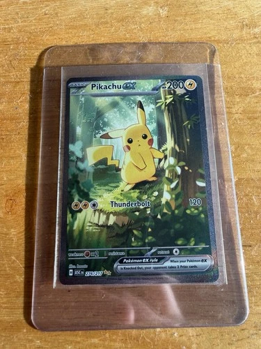 Pokémon TCG Pikachu EX 276/217 SIR Ascended Heroes - Near Mint/Mint - Pack Fresh