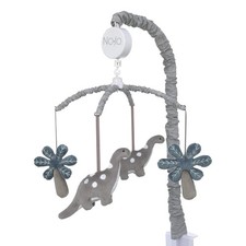 Saurus Baby Musical Mobile with Dinosaurs Palm Trees Brahms Lullaby