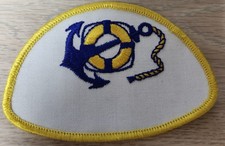 Anchor and Life Preserver Ring Emblem