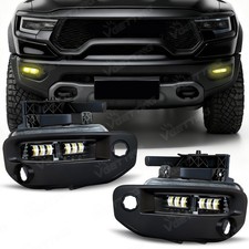 Yellow 6-projector Front Led Fog Light Lamp Kit For 2019-2023 Dodge Ram 1500 Yellow 6-projector Front Led Fog Light Lamp Kit For 2019-2023 Dodge Ram 1500