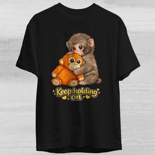 Punch Monkey Shirt, Punch Monkey with Teddy Bear Monkeys Lovers T-Shirt