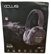 COLUSI X09 Wireless Gaming Headset With Hidden Microphone Gamer Headphones New