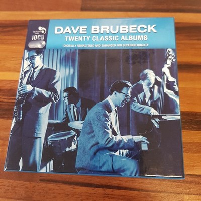 DAVE BRUBECK twenty classic albums BOX SLIP NM/EX (10CD, Jazz, Real Gone)