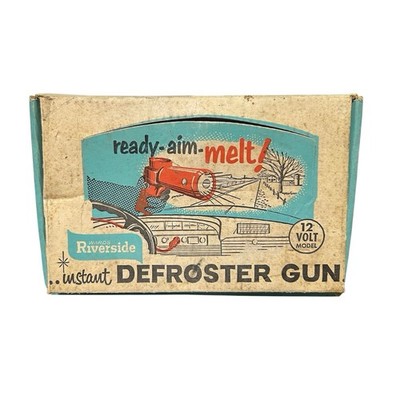 Vintage Montgomery Wards Riverside Instant Defroster Gun In Box 