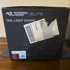 Rugged Ridge 11226.12 Pair Of Black Elite Tail Light Guards For Wrangler Jl