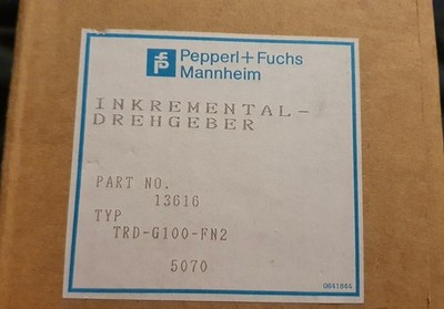 Pepperl+Fuchs Inkremental Drehgeber TRD-G100-FN2 NEU
