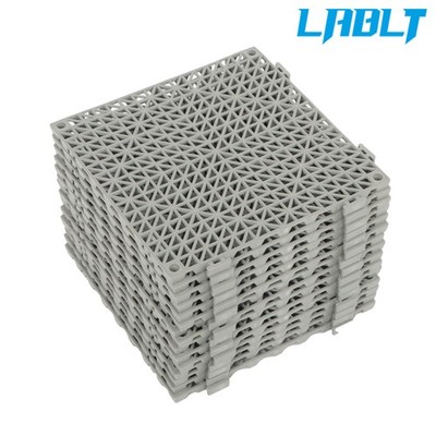 LABLT Interlocking Tiles Drainage Tile 12×12 inch for Bathroom Deck Patio 55 Pcs