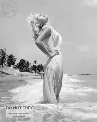 SANDY FULTON MODEL PIN UP - 8 X 10 WERBUNG FOTODRUCK HD