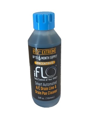 iFLO Extreme Smart A/C Drain Line and Pan Cleaner 6 Month Cartridge iFLO36XTRM