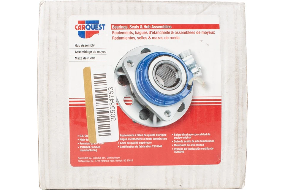 Conjunto de buje de cojinete de rueda delantera Carquest para BMW 740i 750iL 1995-2001 NT513171 Foto 3 de 4