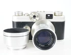 -ARGUS C-44 CAMERA WITH ARGUS CINTAGON 100MM F3.5 LENS WITH HOOD(3648)