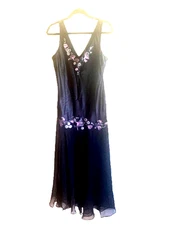 NWOT  Fantasies by Morgan Taylor Nightgown/ Slip Dress Lingerie Size Large