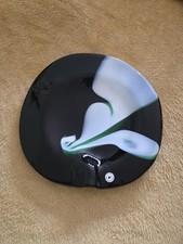 German Glass Bowl Signed By