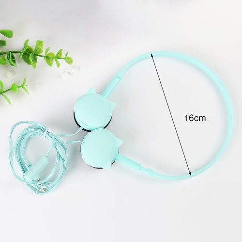 Bass Headset Convenient Adjustable Noise-canceling Headphones Cartoon Design - Zdjęcie 5 z 9