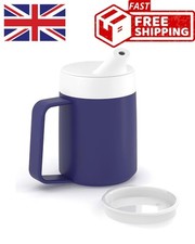 Drinking Cup Beaker/Mug  Sippy Cup for Disabled Adults with Easy Grip Handles
