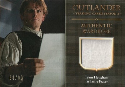 Outlander Staffel 3, Sam Heughan (Jamie Fraser) Kleiderschrankkarte M24 #69/99