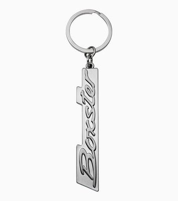 Porsche key ring with Boxster lettering