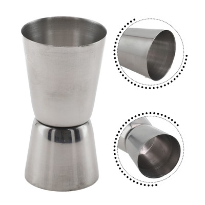 Edelstahl Cocktail Jigger Cup Dual Shot DrinkMeasure Bar 15/30ml