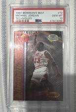 1997 Bowman’s Best Michael Jordan Techniques