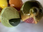 Vintage Ceramic Hanging Rope Full Of Colorful Fruit MCM nostalgic "kitsch" — photo 8