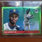 2025 Topps Chrome Platinum Ken Griffey Jr Green Vibrations Refractor /99