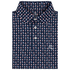 Rhoback the Ballgame Men'S Short Sleeve Performance Polo