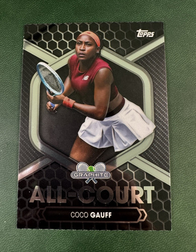 Coco Gauff #AC-1 2026 Topps Graphite All Court card