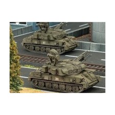 Battlefront Team Yankee Soviet 1:100 ZSU-23-4 Shilka AA Platoon SW New
