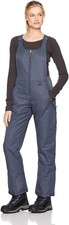 Arctix Women's Essential Insulated Bib Overalls, Steel, 1X