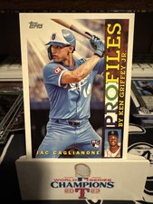 2026 Topps #TP-22 Jac Caglianone (RC) Topps Profiles By KGJ  Kansas City Royals