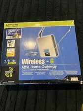 LINKSYS WAG354G 4-Port ADSL WIRELESS G ROUTER HOME GATEWAY