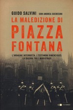 Guido Salvini A La Maledizione Di Piazza Fontana. Lindagine Interro Paperback