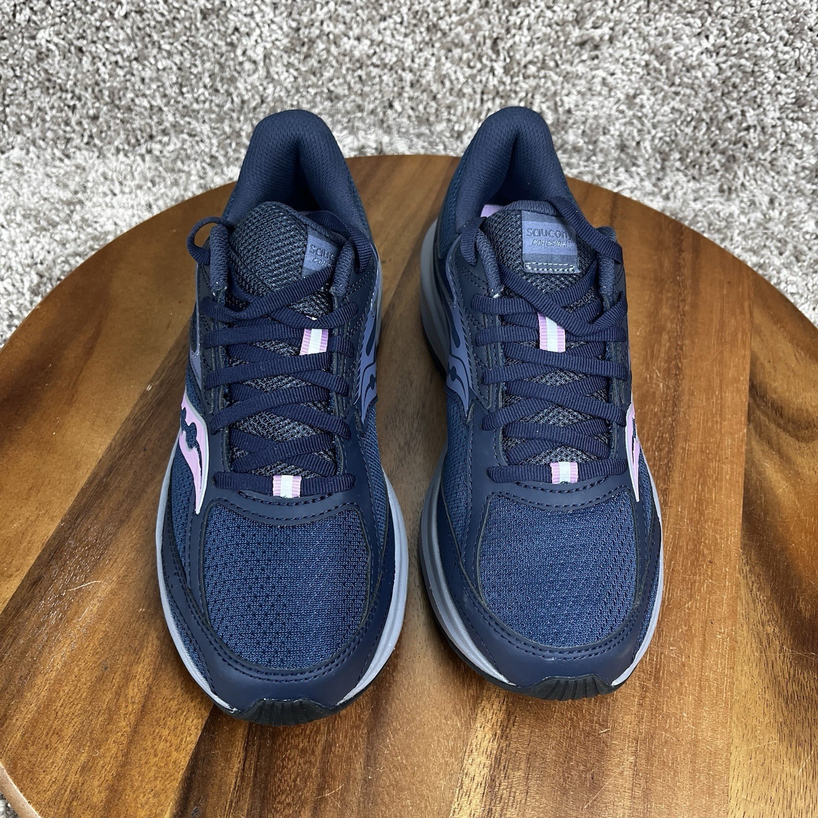 Saucony Womens Cohesion 17 Size 7.5 Blue Running Shoes Sneakers S10944-209 thumbnail 3