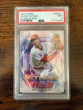 2023 Topps Chrome Stars of the MLB #SMLB21 Shohei Ohtani PSA 9