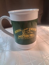 John Deere Moline, Illinois Coffee Mug Cup Tractor Farmer Advertising