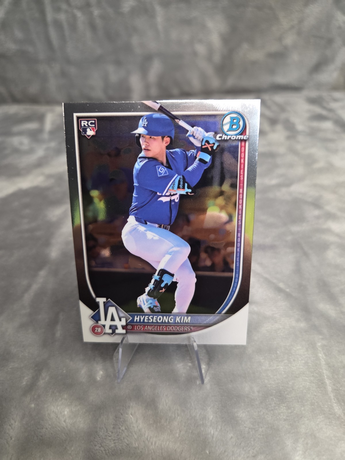 2025 Bowman Chrome - Hyeseong Kim RC #2 Los Angeles Dodgers Rookie 2B LA