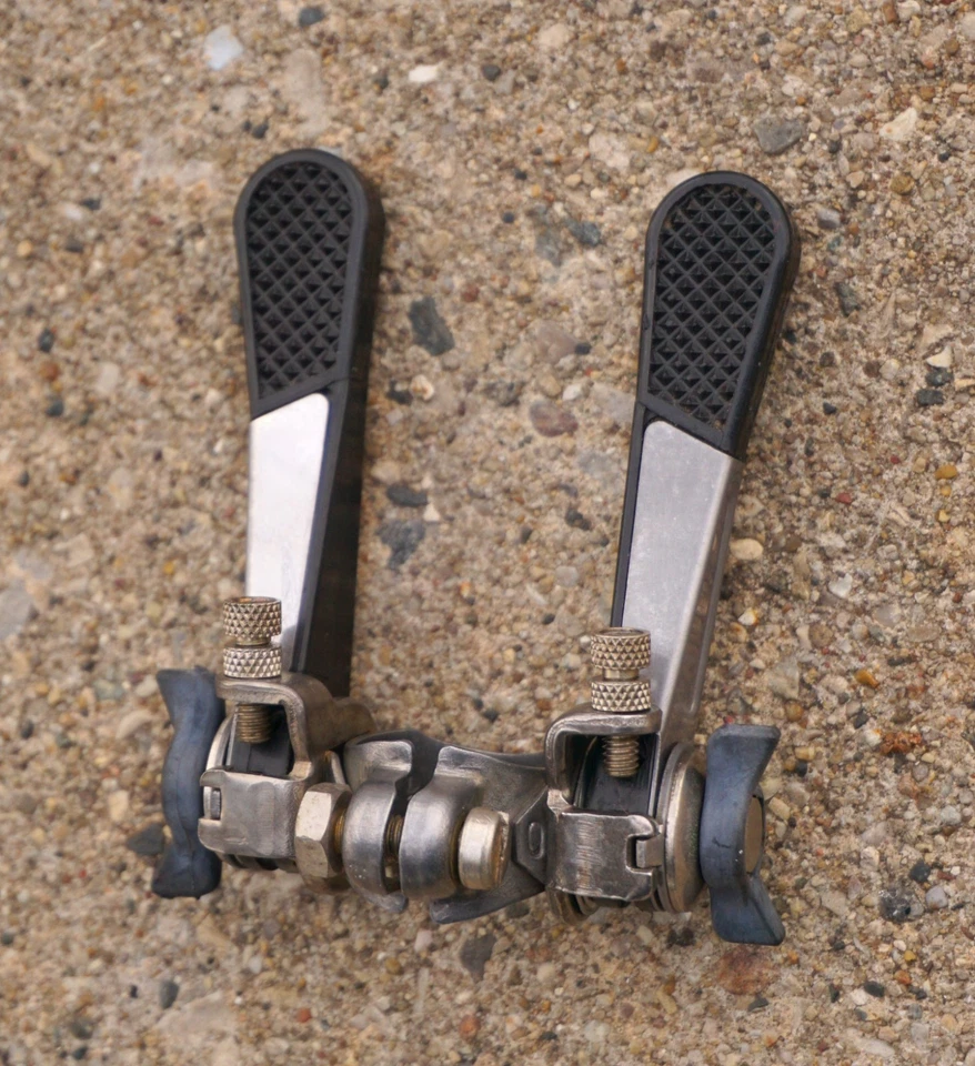 Vintage Simplex Shifters Downtube Road Bike France Peugeot Motobecane Eroica 70s - Image 3 of 4