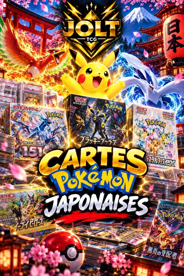 🇯🇵⚡LES PÉPITES DU JAPON ! 🔥 CARTES POKÉMON À L’UNITÉ