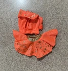 Vintage  Hollywood Teresa Barbie Original OUTFIT PIECES Orange Gold
