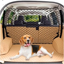 Hundegitter, Auto Netz, Haustier-Trennnetz, Rücksitzschutz, Kofferraum, LKW, ...
