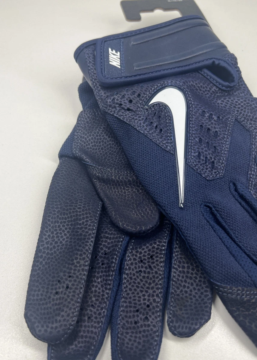 Guantes de bateo azul marino Nike Trout Elite 2 XL nuevos DH6653-439